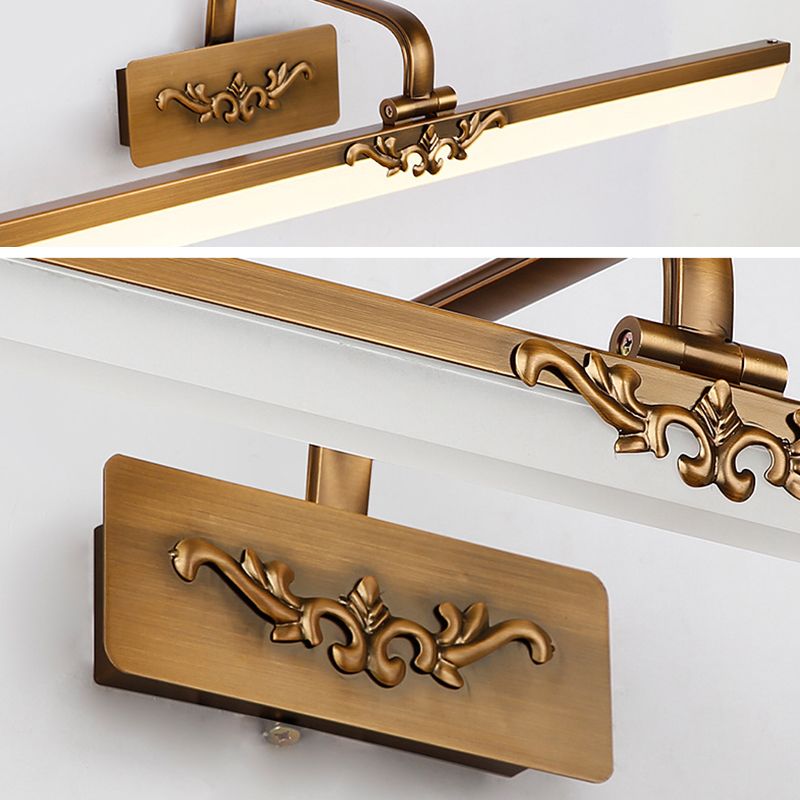 Modern Minimalist Minimalist Lampacefuli di vanità lineari Lampade per il bagno