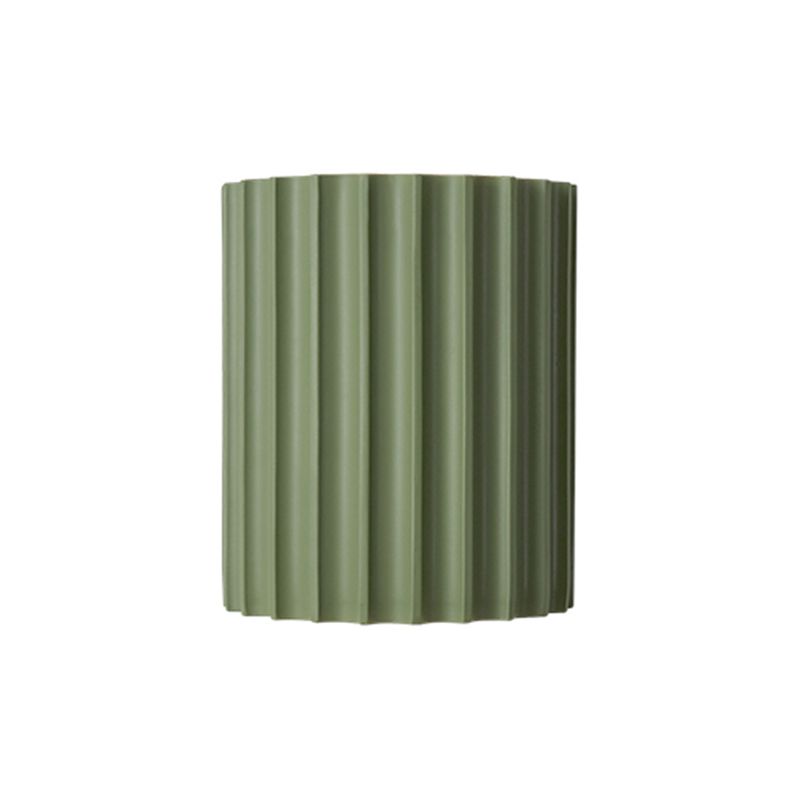 Nordic Resin Wall Light Colorful Cylinder 2 Lights Wall Sconce for Living Room