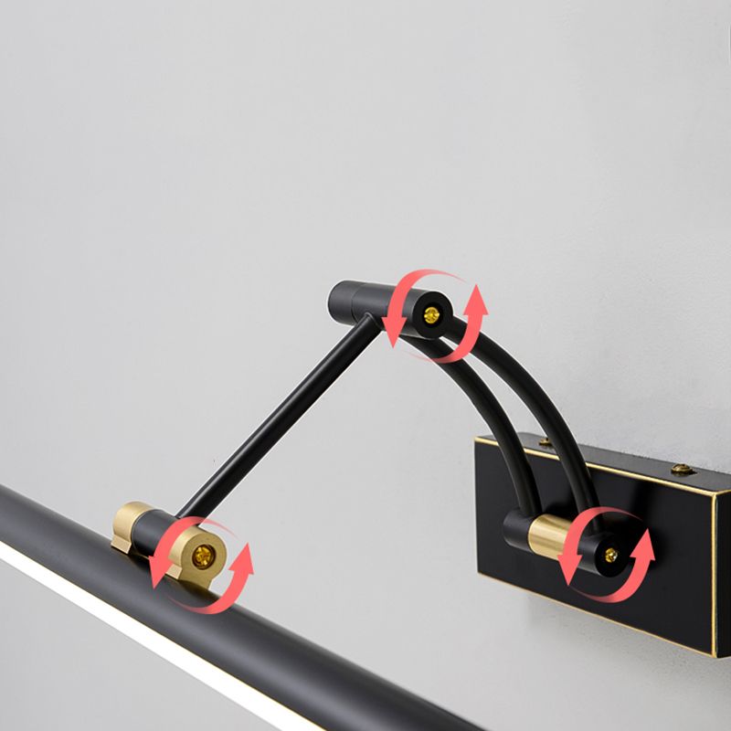 1-licht lineaire schaduw Wand SCONCE Moderne eenvoudige stijl Mirror Wandverlichting