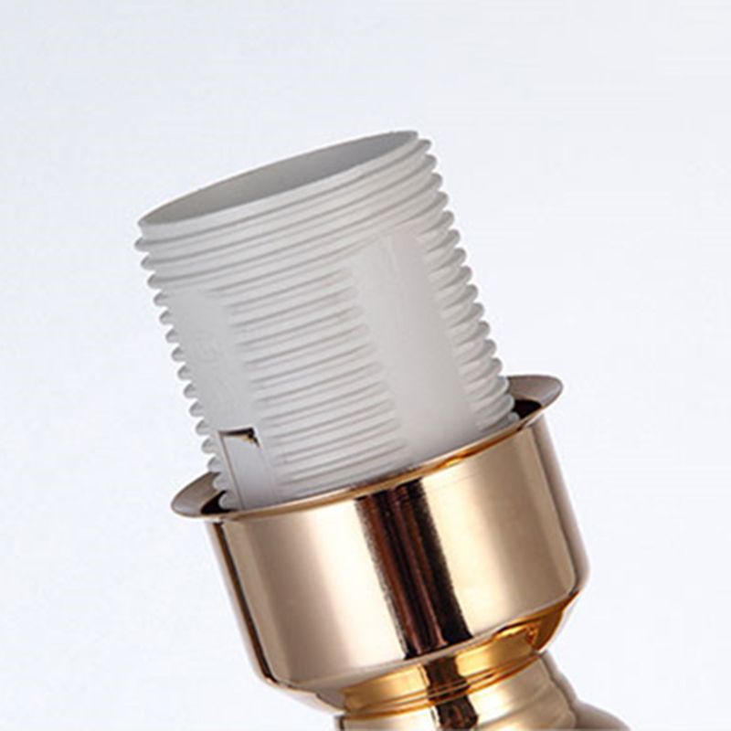 Postmodern Metal Table Lamp 1-Light Desk Light with Metal for Bedroom