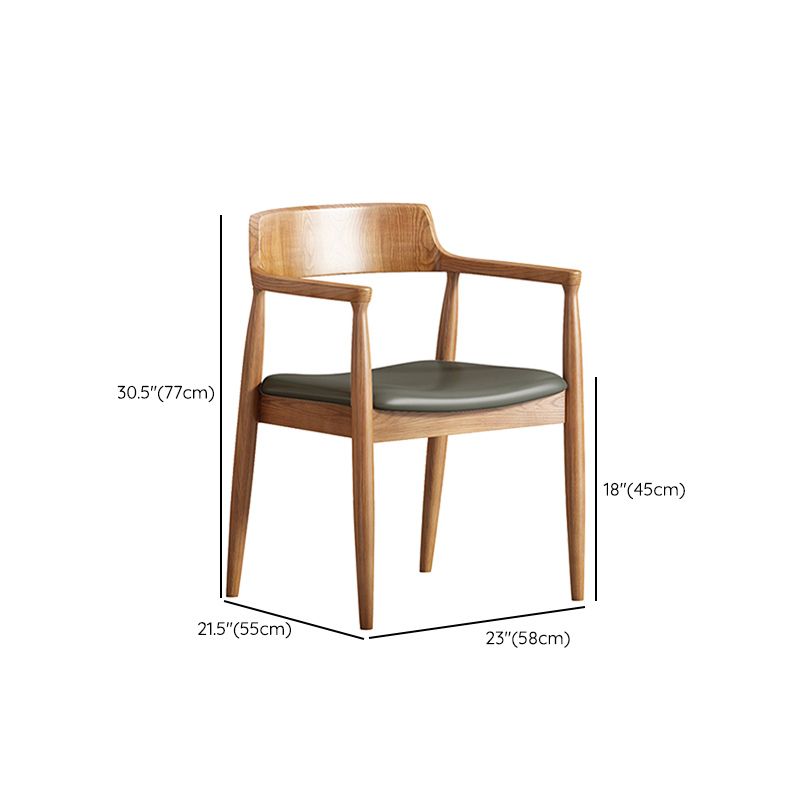 Pine Wood Modern Dining Set with Wooden Chairs 1/2/5 Pcs Dinette Set for Home