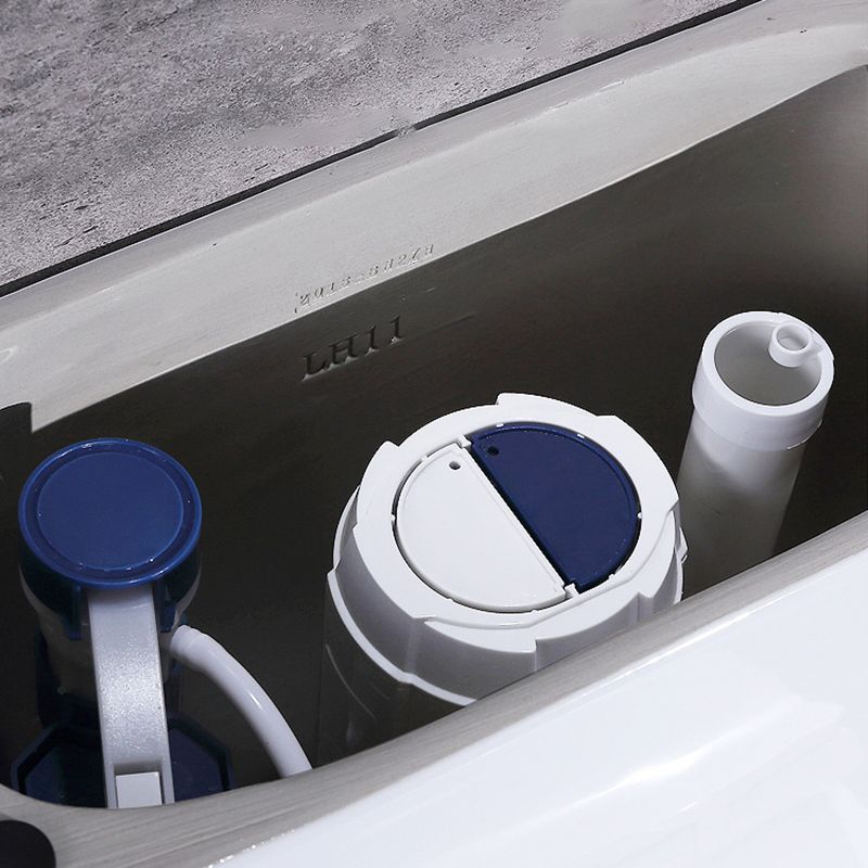 Modern Ceramic Toilet One Piece Flush Toilet with Toilet Seat