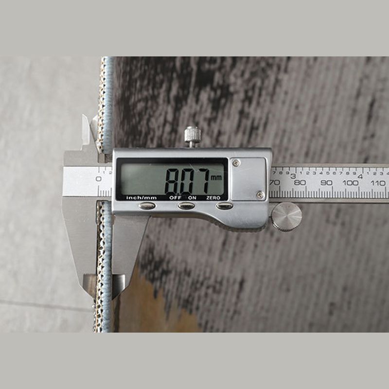 Blue Tone Simplicity Area Carpet Polyester Color Gradient Indoor Rug Easy Care Carpet for Bedroom