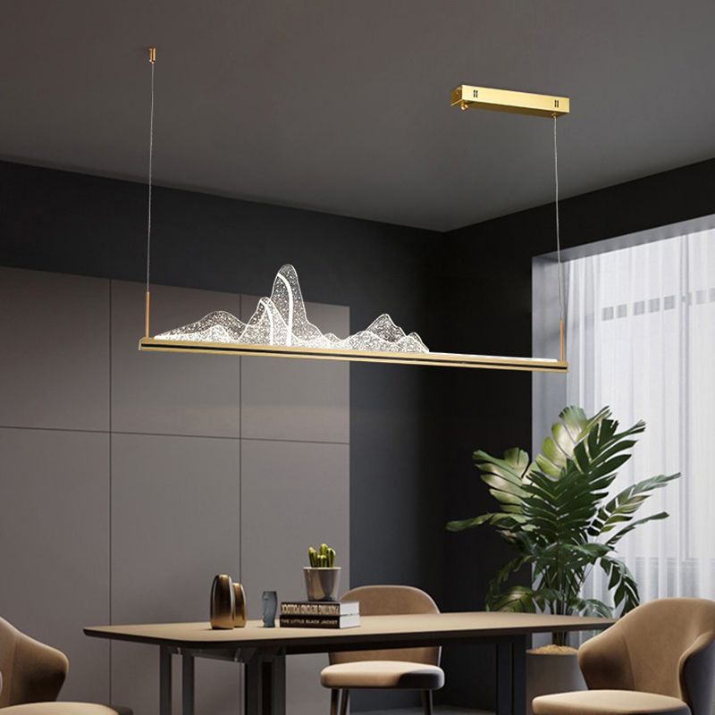 Nordic Modern Dining Island Light Küche LED -Decke Hängende Leuchte