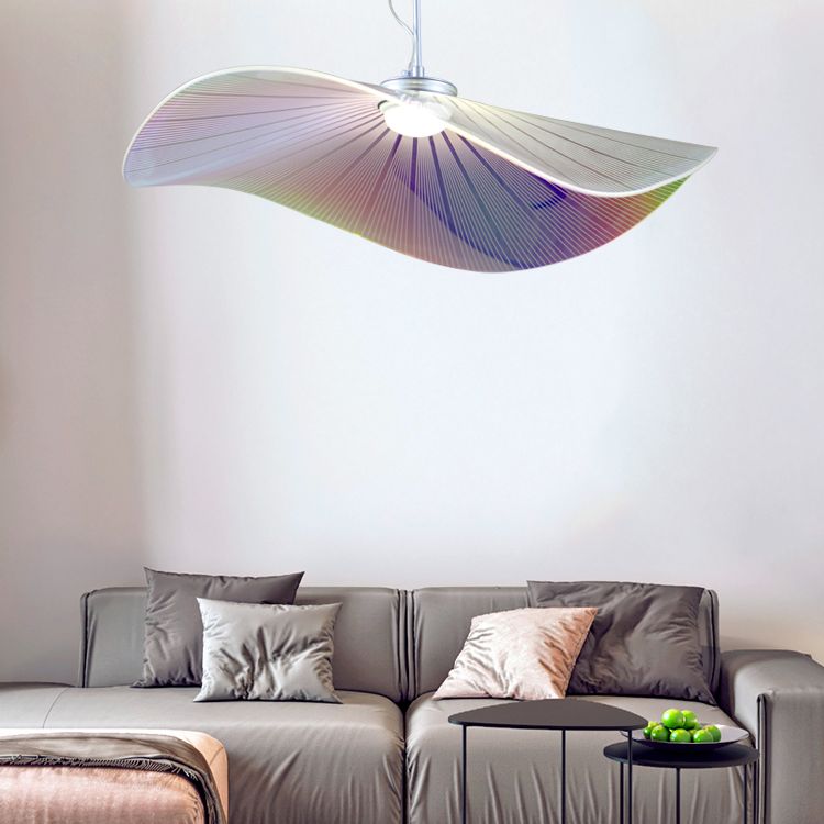 Acrylique Pendentif suspendu contemporain Pendant à 1 lumière pour salle à manger