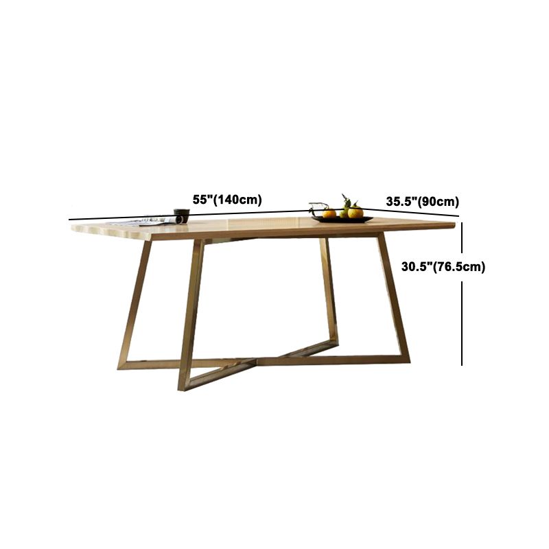 Modern Furniture Set 1/4/7 Pieces Rectangle Table Set with Solid Wood Dining Chairs