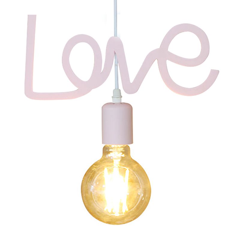 Luminaire de pendentif en métal nordique 1 mini-lumière de plafond suspendu pour porche