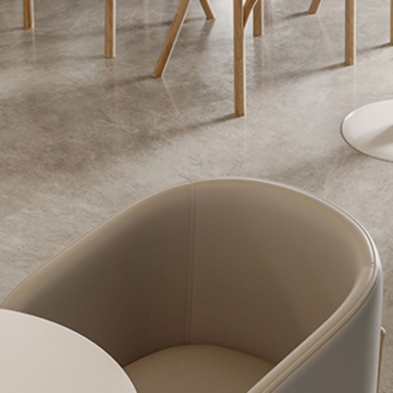 Modern Round Dining Table Set 1/3 Pieces Dining Set for Kitchen