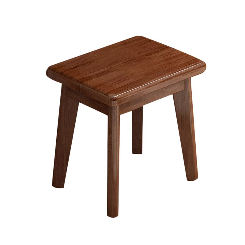 Nordic 4 Drawers Makeup Vanity Mirrored Wood Dressing Table Stool Set