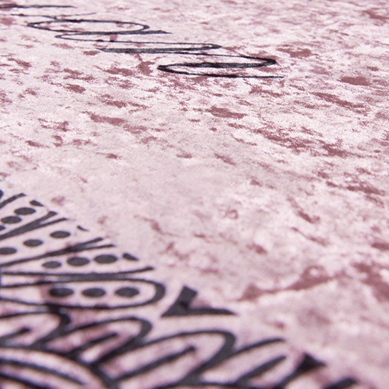 Navy Modern Rug Animal Pattern Polyester Area Carpet Stain Resistant Rug for Bedroom