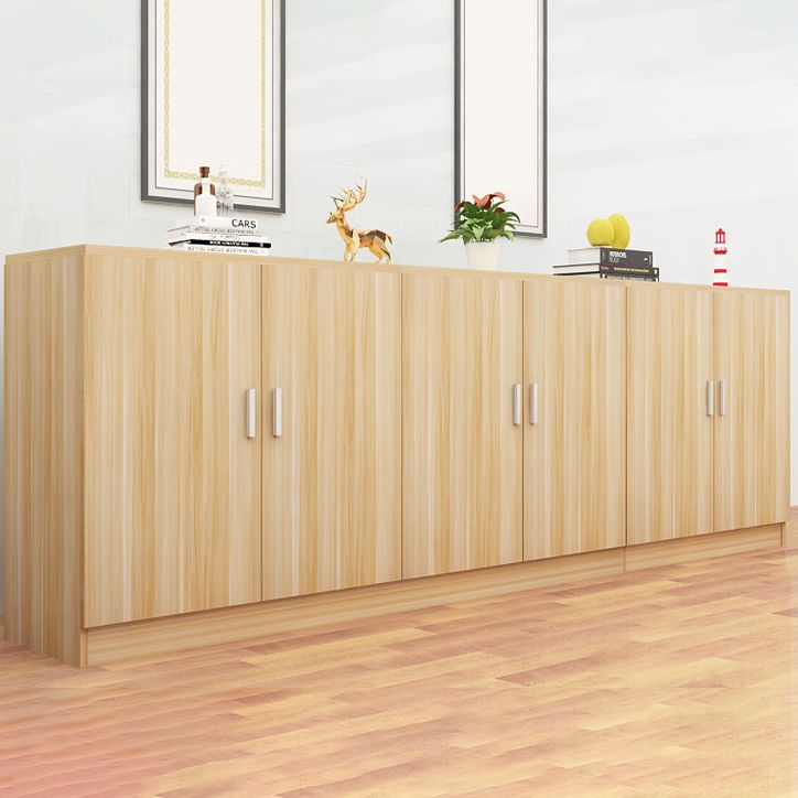 Artificial Wood Dining Room Sideboard Cabinet Modern Server Cabinet with Storage