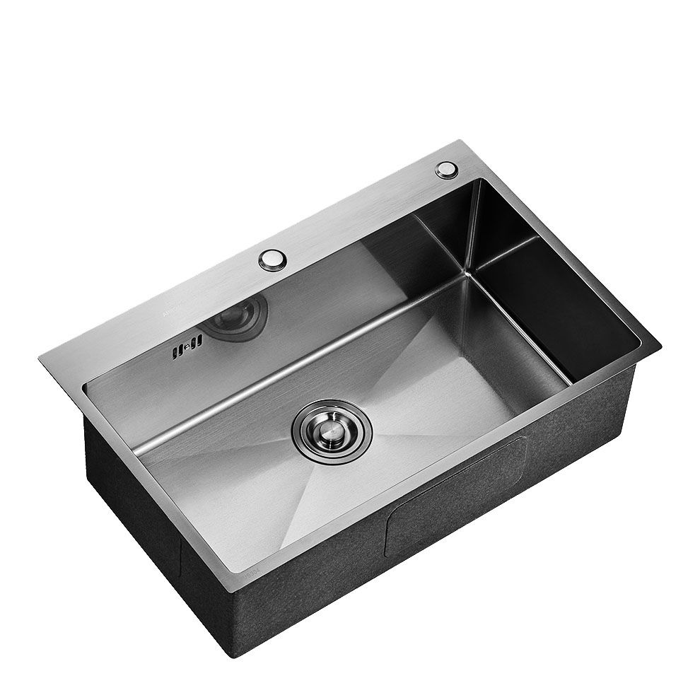 Stainless Steel Kitchen Sink Modern Style Stainless Steel Kitchen Sink with Soundproofing