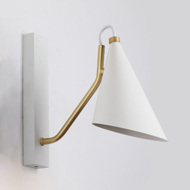 Geometric Wall Lamps Modern Style Metal 1 Light Wall Light Sconce