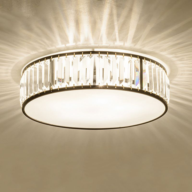 Metal Round Flush Mount Lights Contemporary Style Multi Lights Flush Ceiling Light