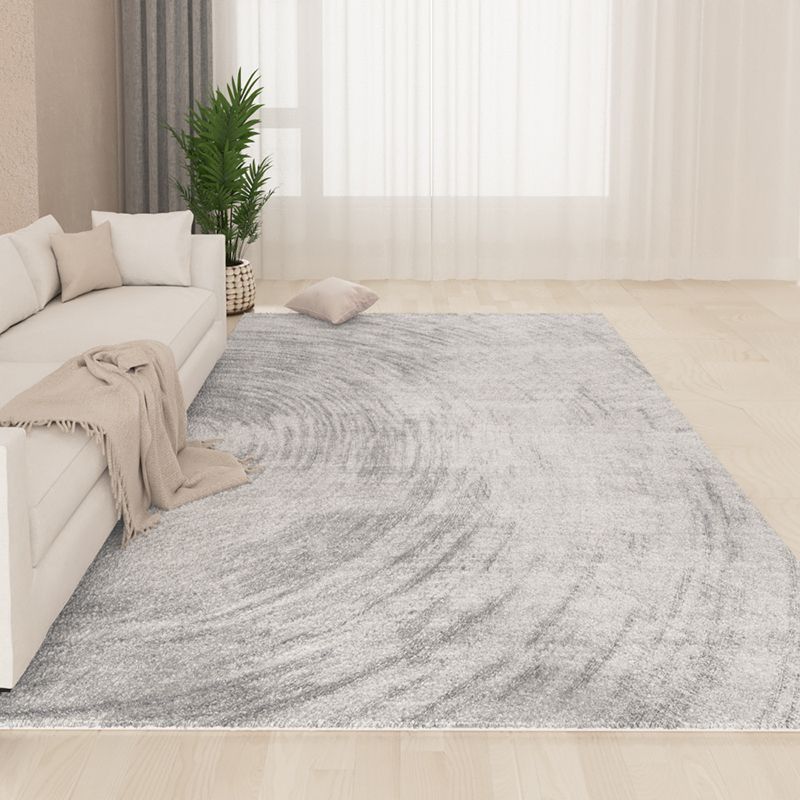 Brown Simple Carpet Polyester Line Carpet Stain Resistant Carpet for Drawing Room