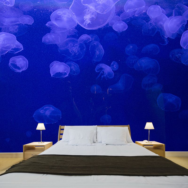 Customized Horizontal Photography Seabed Mural Eco-friendly Bathroom Wall Covering