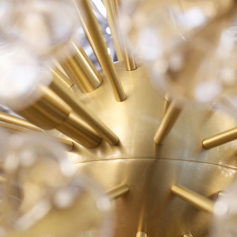 Modern Crystal Decorative Chandelier Flower Shape Light for Restaurant and Hotel