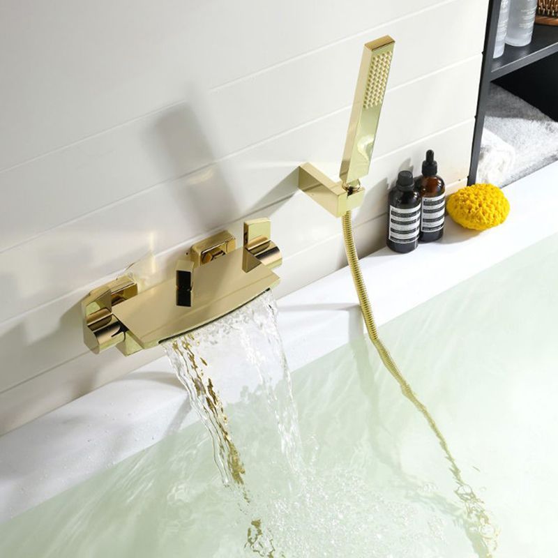 Wall Mounted Bathroom Faucet Modern Style Mental Bathroom Faucet