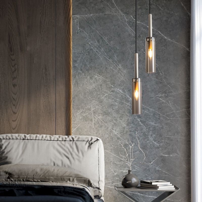 Modern Minimalist Hanging Light Crystal Pendant Lighting Fixture for Dining Room