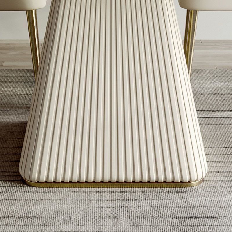 Modern 1/4/5/6/7 Pieces Sintered Stone Dining Room Set with Pedestal Base Furniture