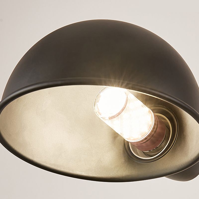 Éclair mural à bras rond à teinte