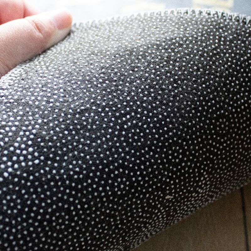 Grijze woonkamer tapijt geometrisch patroon polyester gebied vloerkleed niet-slip achterste tapijt