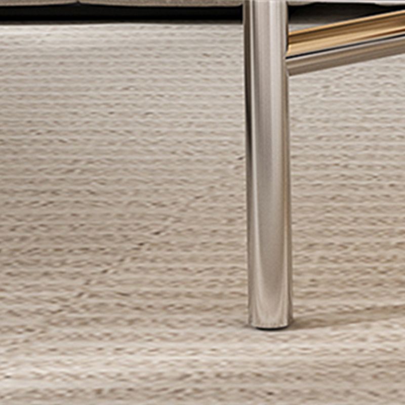Modern Tempered Glass Top Coffee Table Triangle Coffee Table