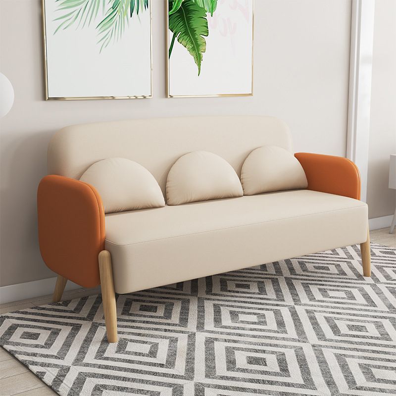 Ultra-Modern 3-seater Sofa with Square Arm for Bonus Room 68' Wide 80' High