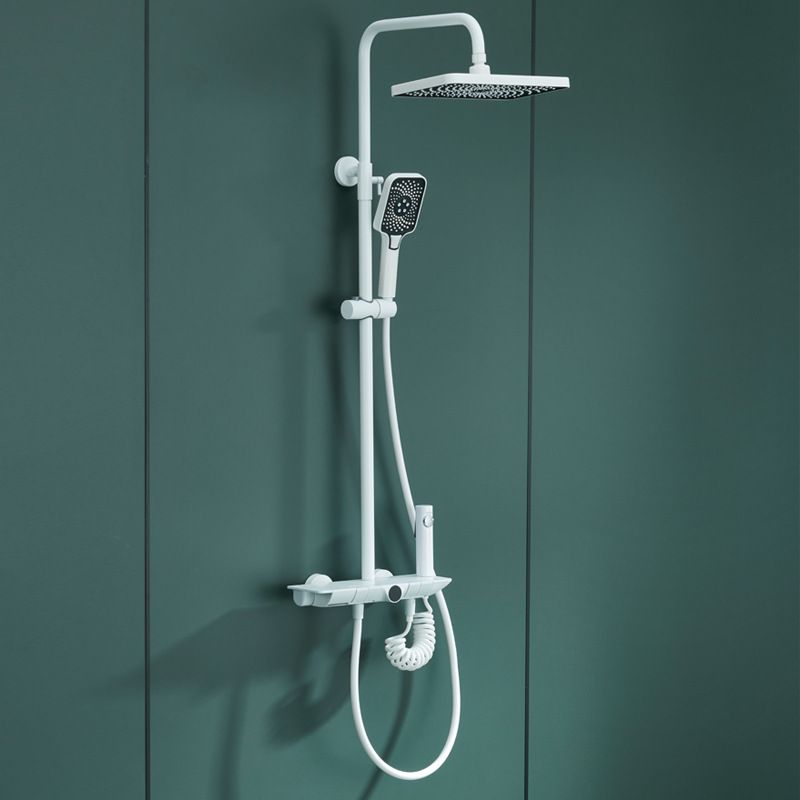 Modern Shower Trim Brass Temperature Control Wall Mounted Shower System