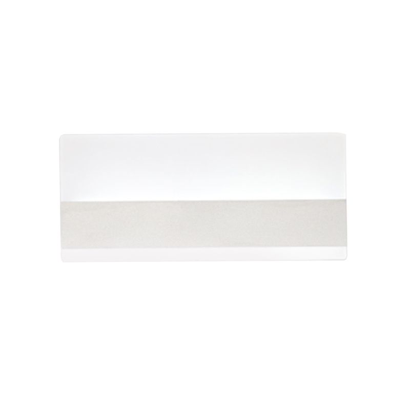 Simplicity Cuboid LED Wall Sconce Acrylic Golden Wall Mounted Lamp in White/Warm Light