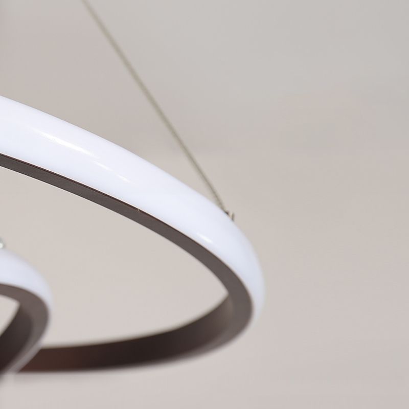 Orbiculaire metalen hanger verlichtingsarmaturen Noordse slaapkamer hanger verlichtingsarmaturen