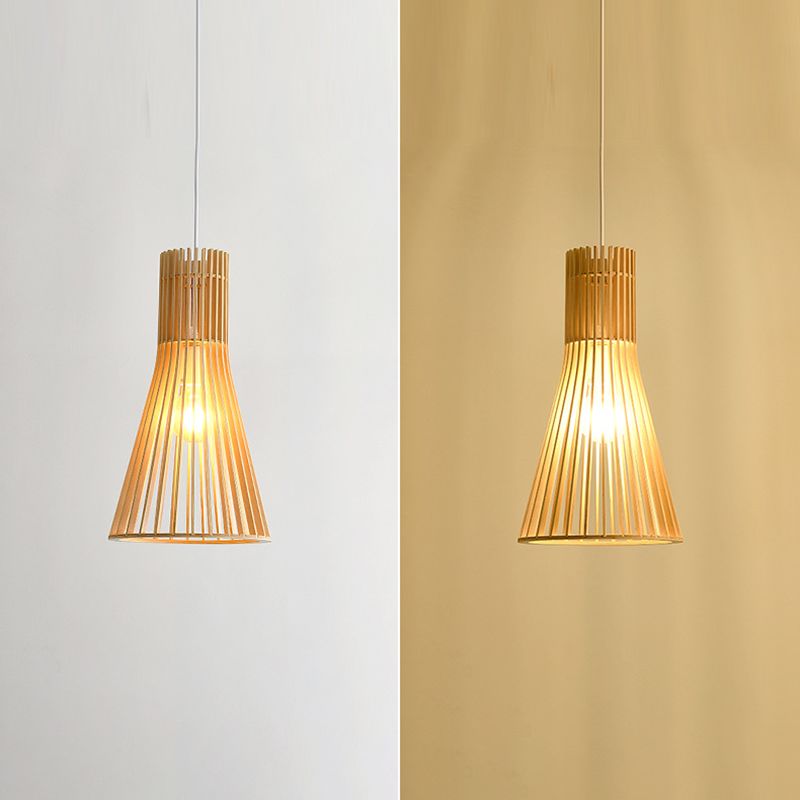 1 plafonnier léger des plafonniers créatifs moderne en bois pour le magasin de vêtements