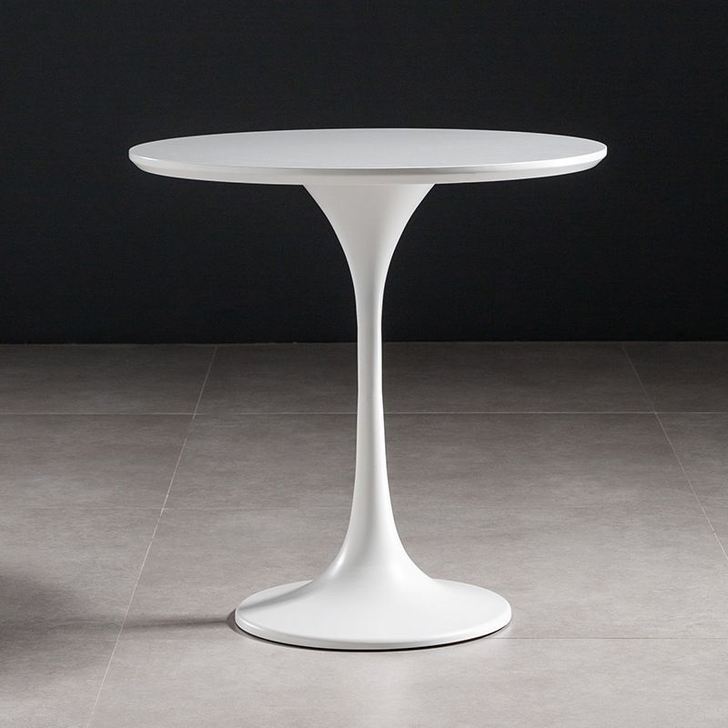 23.6" Tall Ironcraft Pedestal End Table Solid Wood Side Table