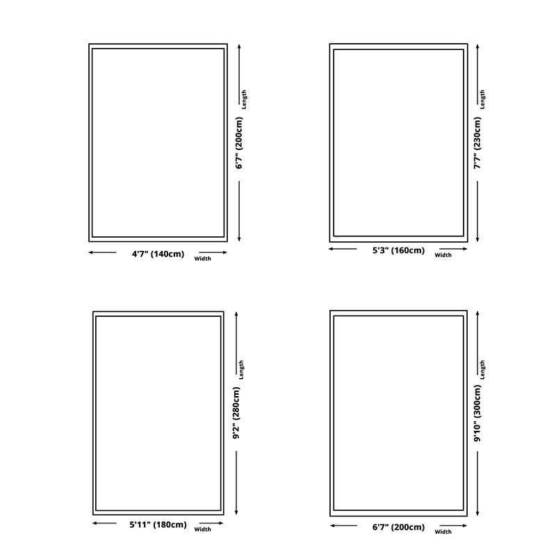 Traditional Medallion Pattern Carpet Polyester Area Rug Non-Slip Backing Area Carpet for Living Room