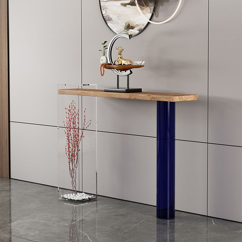 Contemporary Rectangle Shape Console Table Wooden Console Sofa Table