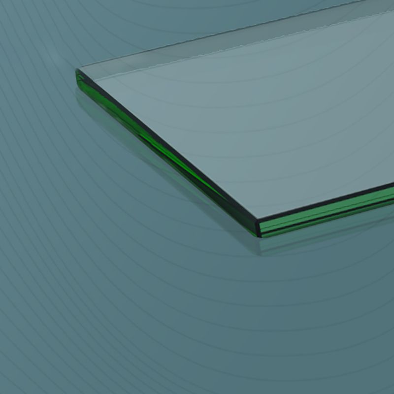 Tempered Glass Transparent Alcove Shower Enclosure with Header