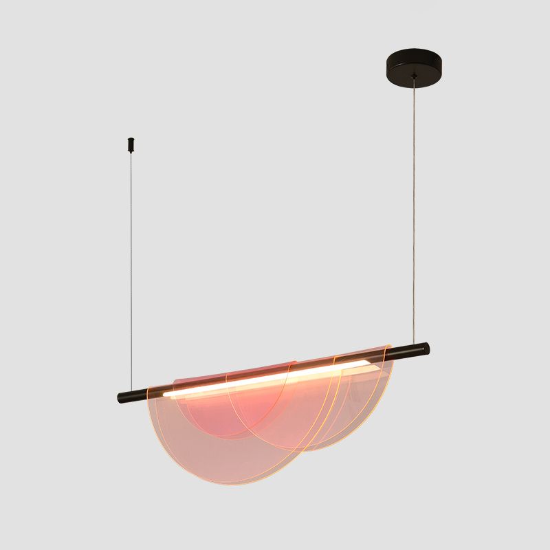Modern Hanging Light Metal Island Light Fixture for Dining Room