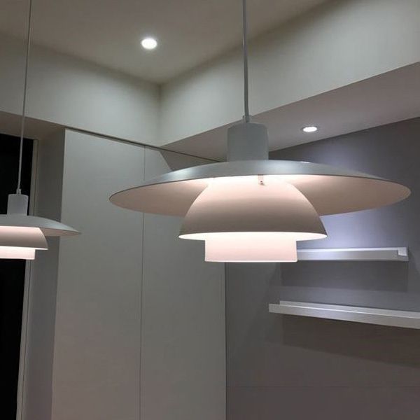 Simplicidad contemporánea Folletos de techo de granja con sombra metálica