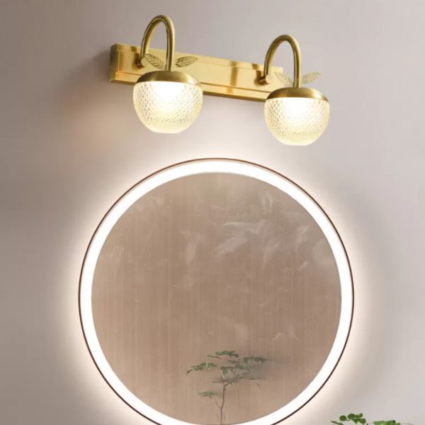 Global Vanity Wall Light Fixtures Modern Minimalist Style Vanity Lights with Acrylic Shade