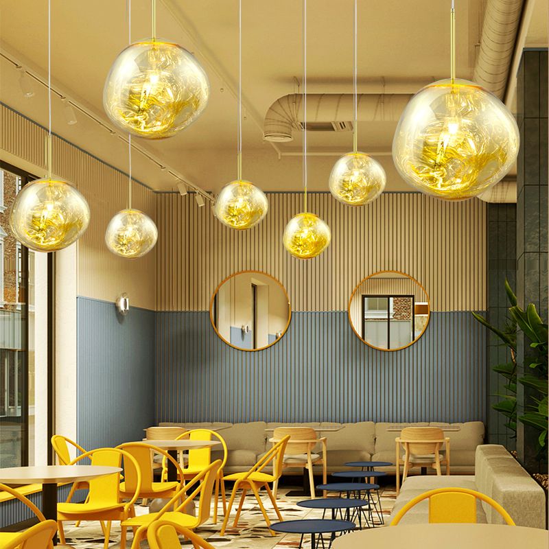 1 Light PVC Pendant Ceiling Lights Modern Pendulum Hanging Pendant Lights for Dining Room