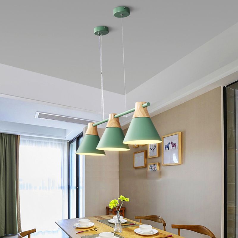Contemporary Island Light Colorful Hanging Lighting Fixture for Dining Room