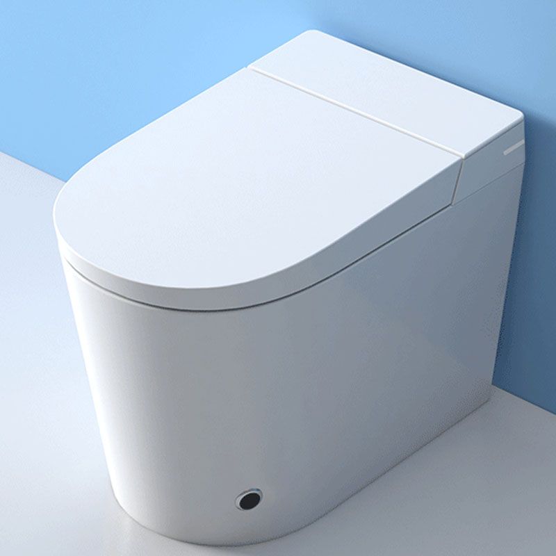 Contemporary Flush Toilet Floor Mounted One-Piece Toilet Porcelain Urine Toilet