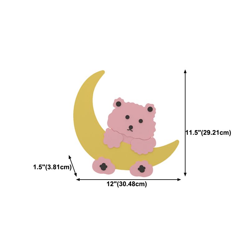 Cartoon Wall Light Fixture Modern Style Metal Wall Mount Lighting