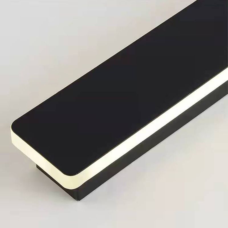 Linearer Schatten Metall Wandleuchten moderner Stil 1-Licht-Wandmontage Licht