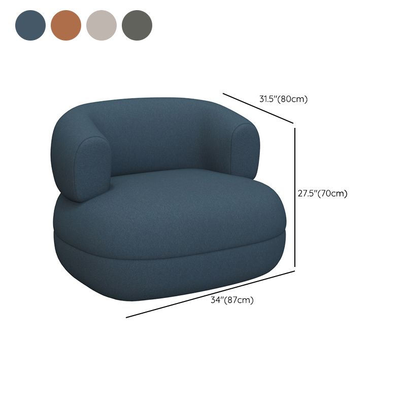 Modern Tight Back Sofa Tuxedo Arm 27.56" H Stain Resistant Sofa