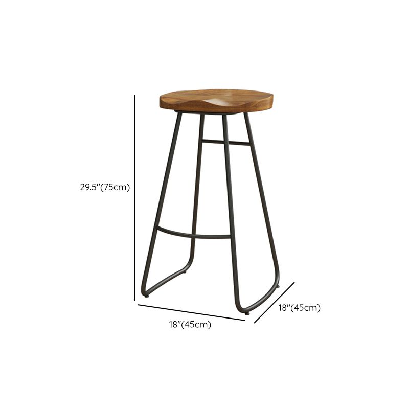 Solid Wood Modern Table and Stool Set 1/2/3 Pieces Pub Dining Set