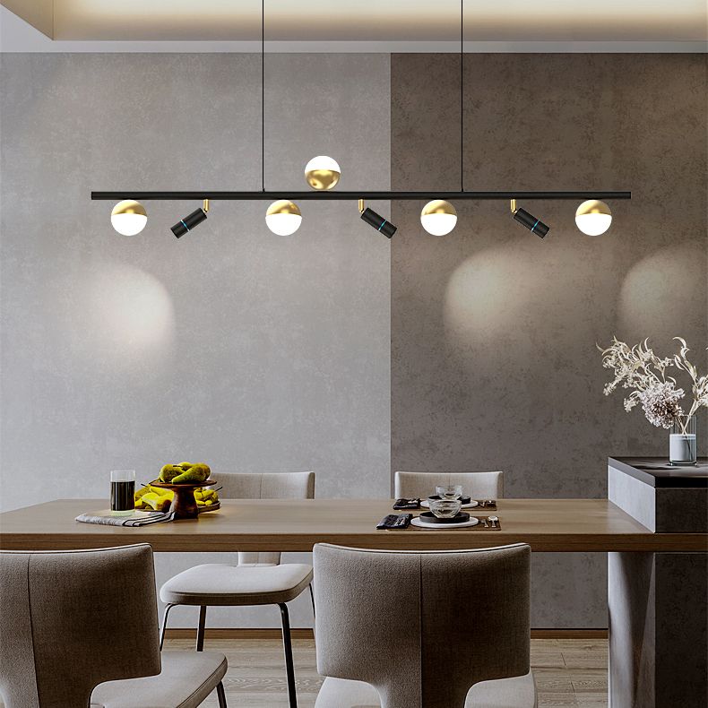 Geometric Island Pendant Lights Contemporary Metal Kitchen Pendant Lights