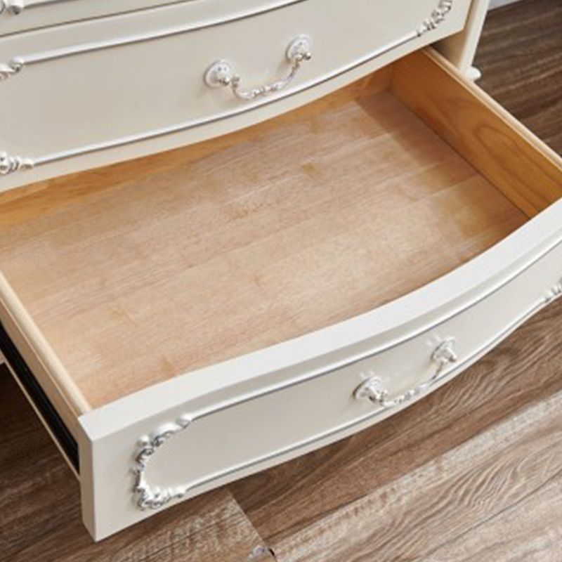 Traditional Dresser Solid Wood Storage Chest Dresser with 4/5/6 Drawers