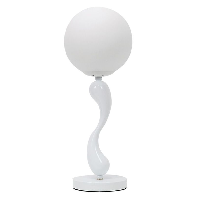 Stile nordico 1 lampada da tavolo lampada a forma di delfino Luce da comodino con paralume