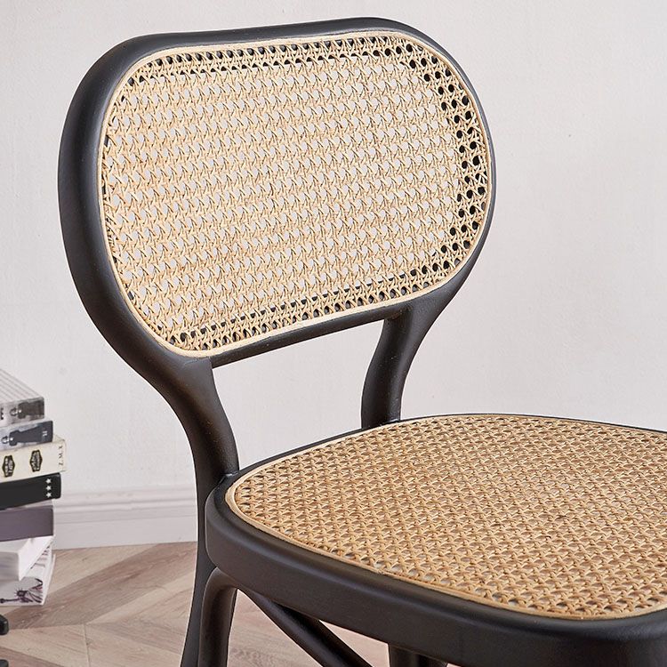 Silla tradicional de madera para comedor, cocina, silla lateral trasera King Louis
